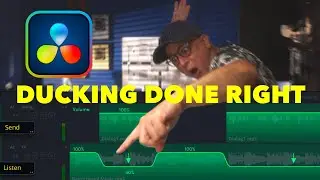 AUDIO DUCKING Made EASY - DaVinci Resolve 20