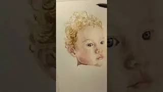 In Progress... #portraitartist #watercolourist #earlewrites