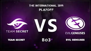 [RU] Team Secret - Evil Geniuses | Первая карта | Bo3 | The International 2019 | by Grayne