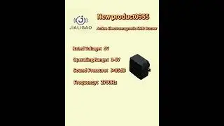 New Product Alert: SMD Electromagnetic Buzzer EAB-0955!#industrial_automation #electronic_components