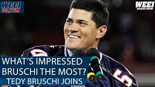 Former Patriot Tedy Bruschi shares what's impressed him the most with the 2025 Patriots | WEEI