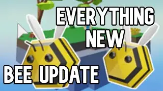 How to get EVERYTHING In The NEW Bee update! (Roblox skyblock / Roblox Islands)