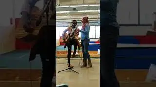 Hannah Rhodes and Ron Bultongez Perform Hallelujah