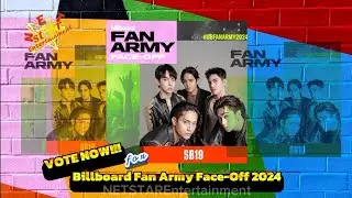 SB19 IS BACK ON Billboard Fan Army Face-Off 2024! #sb19 #BBFanArmy2024 #trending #fyp