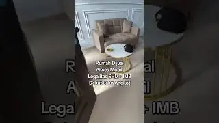 Rumah Dijual Akses Mobil Legalitas SHM + IMB Dekat Jalur Angkot