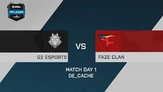 G2 vs Faze Clan - de_cache[map1] - ESL Pro League Season 6 Europe