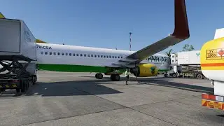 ✈️ Pan-African Virtual – LXGB → LEBL | X-Plane 12.4 B5| LevelUp 737| Live Flight Event Leg 4 | IVAO