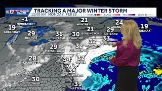 Cold winds and snow in North Carolina | Winter alerts in the Mountains, Feb. 22 update