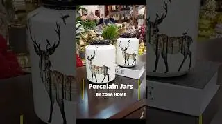 Porcelain Jars #homedecor #decoration #decor #homeinterior