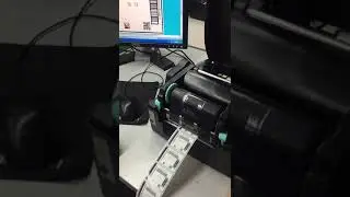 Desktop Barcode Thermal Transfer Printer 203dpi