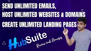 Send Unlimited Emails 📧 Host Unlimited Websites & Domains 📃 Create Unlimited Landing Pages ⛭HubSuite