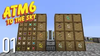 All The Mods 6 To The Sky Episode 1: A Classic Skyblock Start