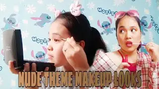 NUDE THEME MAKEUP LOOKS| Jow Gregorio