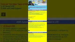 ANR(Automatic Neighbour Relation) in LTE(SON-Self Organizing Network)