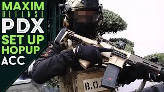 Water Gel Blaster - Setup Hop Up & ACC to PDX Maxim Defense