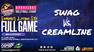 Full Game: Swag vs Creamline (Iris A Category) | 27 June 2025