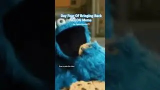 Day 4 #cookiemonster #greatmemereset