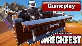 PS4 WRECKFEST - SOFA RENNEN - COUCH RENNEN - COUCH CRAZE - GAMEPLAY  ✌️🎮 deutsch