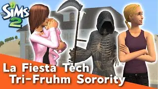 BIRTH, DEATH, & LOST LOVE | The Sims 2 University | La Fiesta Tech #2