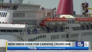 Carnival Cruise Line updates dress code policy to ban 'offensive' clothing