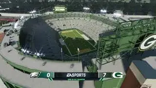 Madden 21 Eagles Fantasy Draft Franchise 2021 season Week 13 at Packers