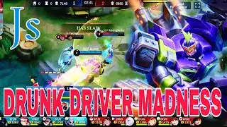 Johnson driving madness | Skills based Heroes | #mlbb #mlbbjohnson