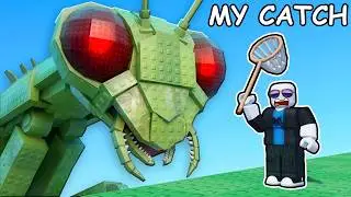 I Caught THE RAREST Bugs in Roblox...