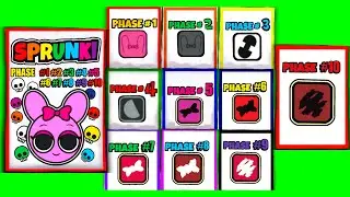 🌈SPRUNKI Blind Bag Pinki | ASMR Phase 1vs2vs3vs4vs5vs6vs7vs8vs9vs10 squishy