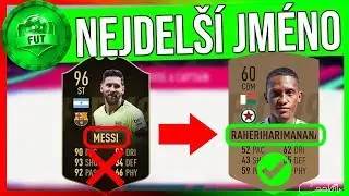 DRAFT PODLE NEJDEL&Scaron;&Iacute;HO JM&Eacute;NA! | FIFA 19 FUT DRAFT CZ