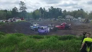 Pine Point Demolition Derby Ponsford, MN May 28th, 2022 Chain Compact heat 2