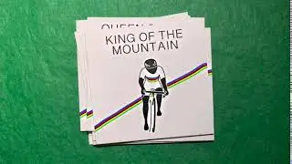 Cycling cards animation - Stop motion animation of business cards