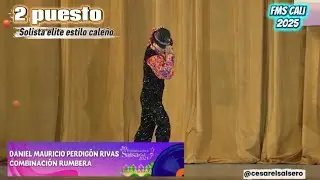 SOLISTA ELITE ESTILO CALE&Ntilde;O Daniel Mauricio Perdig&oacute;n Rivas // festival mundial de salsa Cali 2025