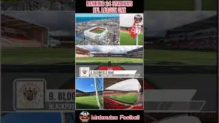 🇬🇧🏟️ Ranking 24 Stadiums ELF League One 2025/26 #mrdonutzafootball