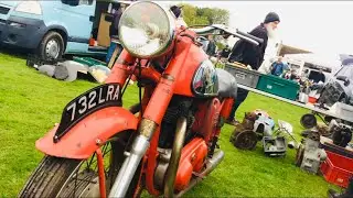 SAMMY MILLER Museum Autojumble in the Back Field - Motorcycle BIKE PARTS Tools & Spares All For Sale