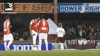GALWAY UNITED FANS AT THE SHOWGROUNDS, SLIGO (14.3.16)