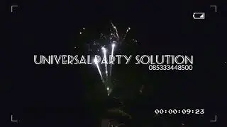 THE WEDDING OF ALEXANDER TAM AND EWA THE EDGE BALI FIREWORKS SHOW