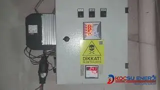 SU T&Uuml;RBİNİ Y&Uuml;K KONTROL UYGULAMA 10 KW REVİZYON