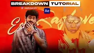 Prabhas Birthday Special Card Edit Breakdown & Tutorial || Aftereffects || Nithish Fx
