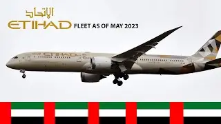 Etihad Fleet As Of May 2023