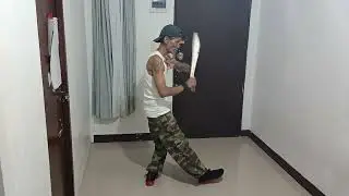 Training with Pinuti training blade hiwa, tosok random flow.