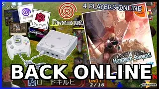 Hundred Swords : BACK ONLINE on Dreamcast ! DCNet + DreamPi / Flycast