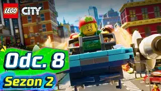Dostarczanie pizzy ROLLERCOASTEREM! 🎢 | Odcinek 8 Sezon 2 | LEGO City Po bandzie