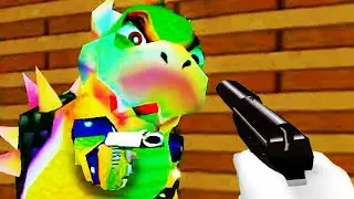 What If Mario 64 Was A First-Person Shooter?