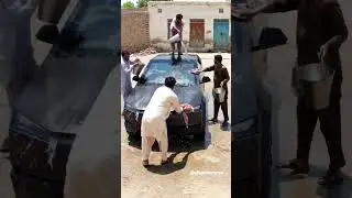 tesla cybertruck: Premium desi wash in Pakistan