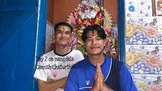 Ganesh Chaturthi 🫶🏻 @aryantamangvlogs /