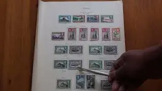Ceylon 1936-52 KGVI Complete Collection of Stamps including perforation varieties catalogue &pound;1750+