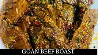 Goan Style Beef Roast Recipe | Beef Topside Roast Recipe | Easy Beef Roast Recipe - by Natasha