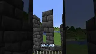 Как построить стену ТОЛЬКО с помощью Deepslate в Minecraft!! 1.21 #шорты