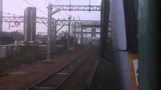 Greater Anglia 90008 'The East Anglian' leaving Stratford