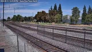 SBHRS Santa Clara Tower Railcam North View